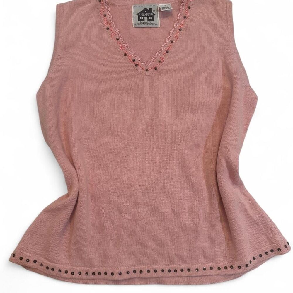 Storybook-knits Women's Pink Vest